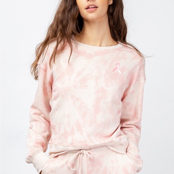 EUC - Rails BREAST CANCER AWARENESS RAMONA WARRIOR SWEATSHIRT - size S - Picture 1 of 6